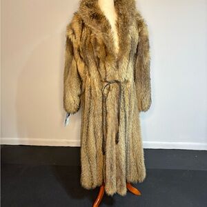 Luxurious Faux Fur Coat